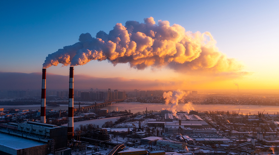 Photo of a factory