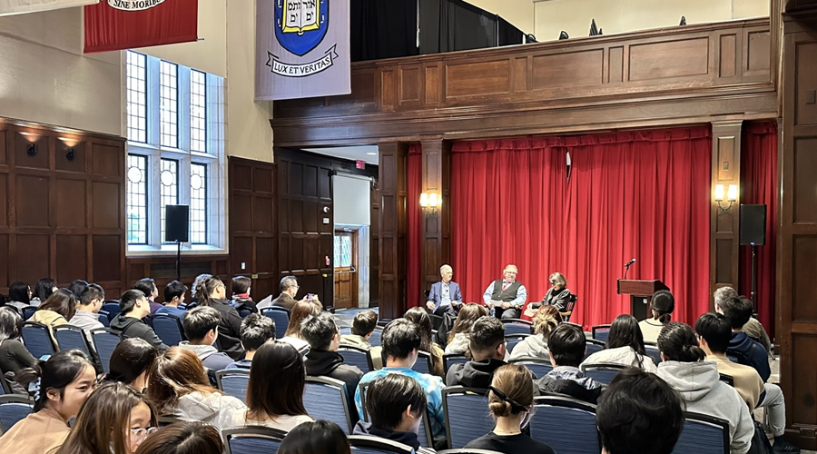 I-MPA Guest Speaker Series featuring Professor Stephen Goldsmith, Derek Bok Professor of Urban Policy at Harvard University’s Kennedy School, and Ms. Kate Markin Coleman, Principal &amp; Founder, IAS Advising LLC, in Fall 2023.