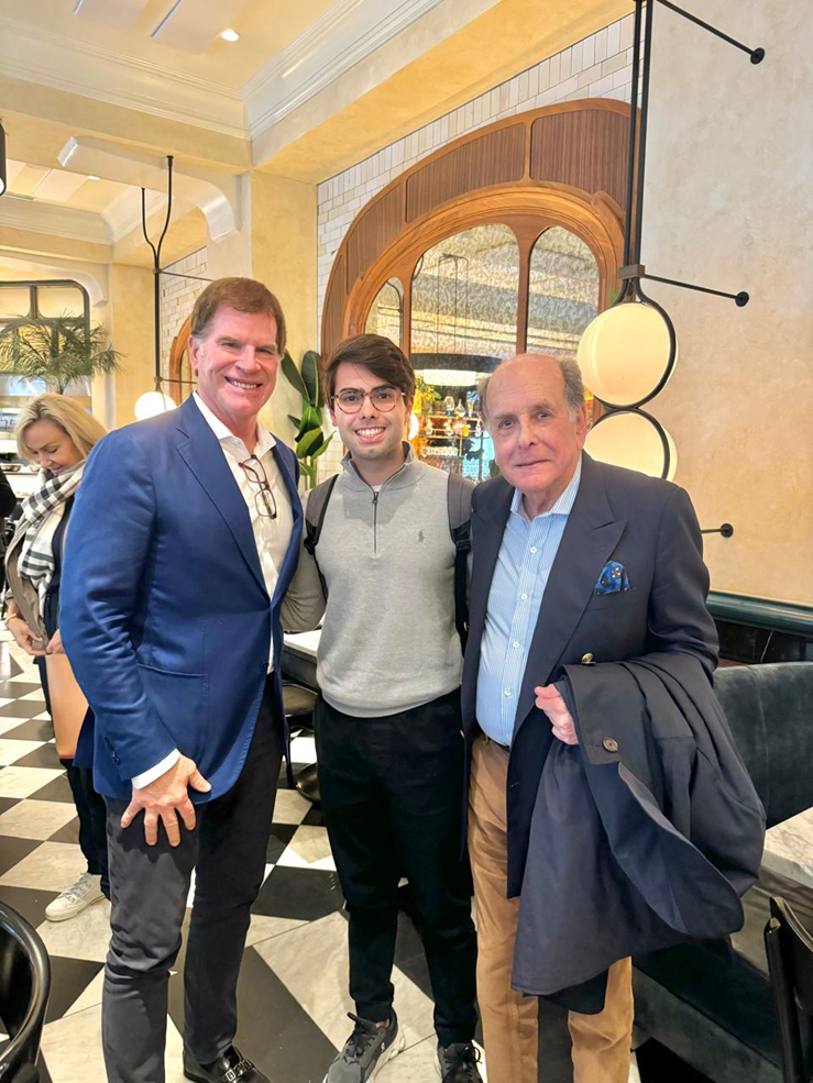 Professor Richard Perlman (right) and his partner James Price (left)